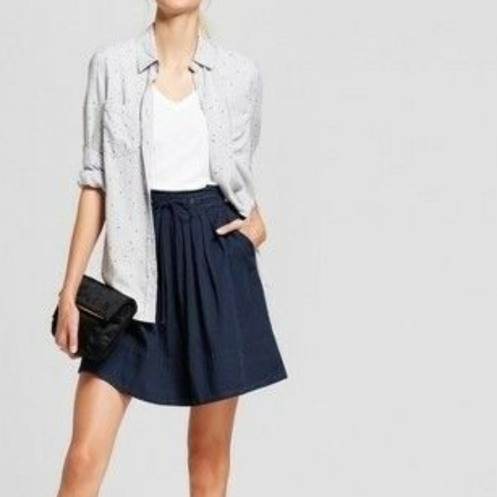 A New Day x Target dark denim skirt